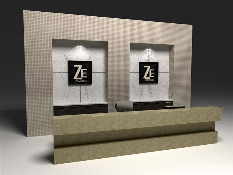 Zamanis marbles desk